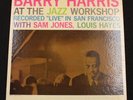 BARRY HARRIS At The Jazz Workshop US orig MONO Riverside Jazz LP *EX+*