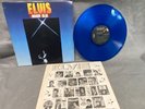 VINTAGE BLUE VINYL LP  ELVIS PRESLEY MOODY BLUE RCA AFL1-2428 STEREO 1977