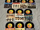 THE BEATLES 45 RECORD COLLECTION (14)   w/ Picture Sleeves   Capitol Swan  Nice
