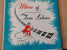 More Of Tom Lehrer Ex Original Vinyl Lp On Lehrer Records