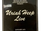 Uriah Heep Live LP - Bronze ISLD 1 - EX Condition, Gatefold + Program - K1 B485