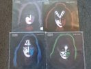 KISS SOLO ALBUMS Complete Set, All Including POSTERS, Records Very Nice...
