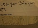 John Lennon/ Plastic Ono Band W/ Signed Autograph And Date Vinyl Record