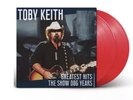 Toby Keith Greatest Hits The Show Dog Years 2 LP Limited Edition Red Vinyl RARE