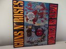 GUNS N ROSES APPETITE FOR DESTRUCTION BANNED COVER/2 HYPE VINYL RECORD LP