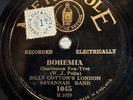 78Rpm Hot Dance, Billy Cotton London Savannah Band 'Bohemia' Metropole His 1st