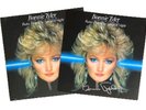 BONNIE TYLER FASTER THAN THE SPEED OF NIGHT RED VINYL + HAND SIGNED SLEEVE NEW