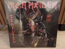 IRON MAIDEN 'SENJUTSU' EXCLUSIVE AMZN SILVER & BLACK MARBLE TRIPLE VINYL LP