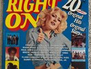 K-Tel  Right On LP Vinyl Record 1976 HIts Commodores Lou Rawls Heart Elton John