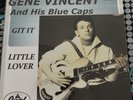 GENE VINCENT AND HIS BLUE CAPS GIT IT / LITTLE LOVER  1958 RARE 45-CL 14935