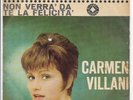 45 giri CARMEN VILLANI Lo so/Non verrà da te la felicità. 1963 * Burt Bacharach