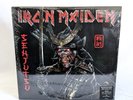 Iron Maiden Senjutsu 3LP Sanctuary Exclusive Silver & Black Triple Marble Vinyl