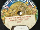 Rare Negro Sermon Talking Spiritual Early 1900s Quartette -  Busy-Bee 78 RPM
