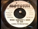 Carolyn Crawford When Someone's Good To You/MyHeart Promo