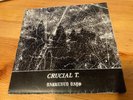 1982 CRUCIAL TRUTH CRUCIAL T. DARKENED DAYS 45 RPM EP NYHC HARD CORE PUNK ROCK