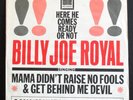 1964 Billy Joe Royal Mama Didn't Raise No Fools on Tollie Records 45 AND Pic Slv