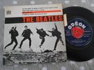 THE BEATLES rare french ep she loves you SOE3741 avec languette et centre rouge