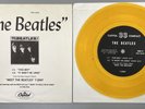 The BEATLES Open End Interview Capitol yellow vinyl compact 33