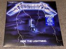 Metallica Ride The Lightning Blue Splatter 40th Anniversary Vinyl Sealed/New