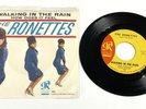 The Ronettes 45 w/ Picture Sleeve Walking In The Rain   How Does It Feel 123