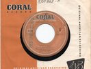 JOHNNY BURNETTE ROCK N ROLL TRIO ORIGINAL CORAL EP 1956 TESTPRESSUNG VINYL 7