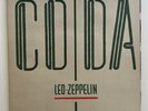 Led Zeppelin - Coda - 1982 Vinyl Record LP Hard Classic Rock Aussie