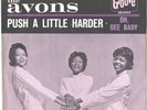 THE AVONS--PICTURE SLEEVE + 45--(OH, GEE BABY)--PS--PIC--SLV