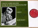 FRITZ KREISLER violin sonatas GRIEG SCHUBERT RACHMANINOV ED1 RCA VICTOR LP MINT