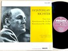 RICHTER piano concertos LISZT KONDRASHIN 1964 ED1 plum PHILIPS STEREO LP MINT