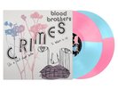 The Blood Brothers - Crimes SMARTPUNK BLUE PINK SPLIT COLOR Vinyl 2xLP x/300 #'D