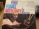 ART BLAKEY-FREE FOR ALL STEREO LIBERTY PRESSING NEW YORK LABELS RVG