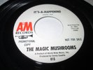 THE MAGIC MUSHROOMS IT'S A HAPPENING 45 7