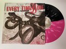 Every Time I Die-Gutter Phenomenon LP Record 1/2 PINK 1/2 BLACK WHITE SPLATTER