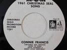 christmas promo CONNIE FRANCIS 1961 Christmas Seal Song MGM promo 45 HEAR
