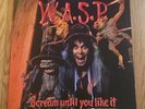 W.A.S.P. SCREAM UNTIL YOU LIKE IT - 12 inch EX 1987 Theme from Ghoulies II promo