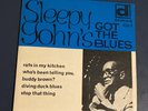 Sleepy John Estes Sleepy John’s Got The Blues 7” EP Delmar DJB 3 Record