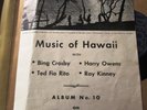 1939 MUSIC OF HAWAII Harry Owens RAY KINNEY Bing Crosby Hawaiian Decca Album 10