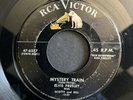 ELVIS PRESLEY 45 MYSTERY TRAIN 47-6357 Silver Line ORIGINAL RCA / SUN 1955 - ‘56