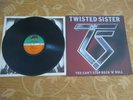 Twisted Sister ‎– You Can't Stop Rock 'N' Roll EUR 1985 VG+/VG+