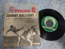 JOHNNY HALLYDAY : encart original 45t juke box373.205 ma guitare
