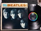 THE BEATLES - MEET THE BEATLES Feb. 1964 PRESS 1 BMI CREDIT RARE MONO VINYL VG++