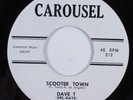 Doo Wop Teen 45 DAVE T Scooter Town CAROUSEL VG++ HEAR b