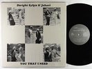 Dwight Sykes & Jahari - You That I Need LP - Vamp Private Modern Soul Synth VG++