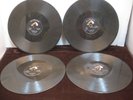 FOUR ELVIS PRESLEY 78 RPMs-HEARTBREAK HOTEL, DON'T BE CRUEL, HOUND DOG, ETC.