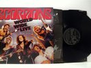 SCORPIONS world wide live 2X LP EX/EX, SCORP 1, vinyl, album, gatefold, & inners