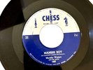 BLUES  45 rpm MUDDY WATERS Chess 1604 MANISH Boy/Young Fashion VG+ (EE+)
