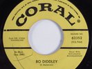 Rock & Roll 45 BUDDY HOLLY Bo Diddley CORAL promo HEAR b