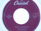Rock 45 BEATLES Across The Universe CAPITOL NM clear vinyl reissue w/ juke tag b
