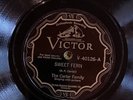 Victor 40126 Carter Family SWEET FERN/Lulu Wall    78rpm Country  1929 E-