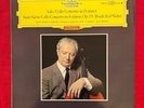 PIERRE FOURNIER: Lalo Saint-Saëns CONCERTOS LP DGG STEREO TULIP RED TAG